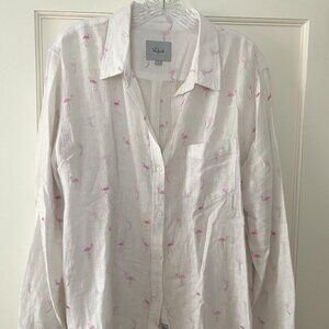 Rails LS Linen Blend Button Down